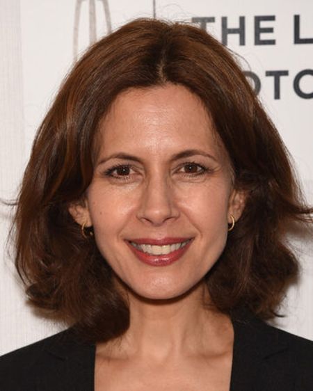 Jessica Hecht of The Sinner poses for a picture at an event.